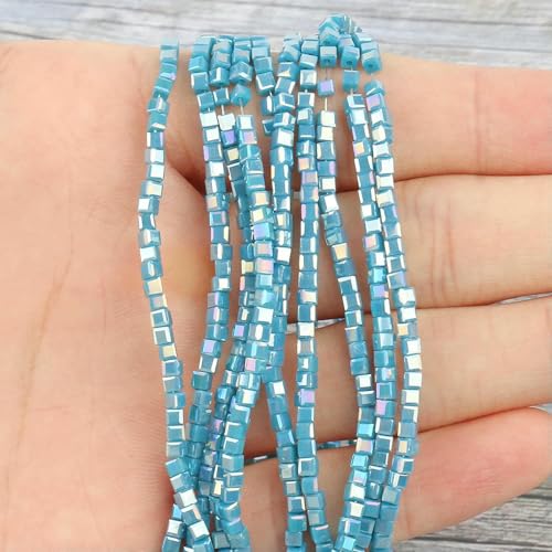 2 mm 3,0 mm 4,0 mm AB-Farbe facettierter Würfel österreichische Kristallglasperle quadratische lose Abstandsperlen für die Schmuckherstellung DIY Armband Halskette-36-3,0 mm ca. 98 Stück 2 mm 3,0 mm 4,0 mm AB-Farbe facettierter Würfel österreichische Kristallglasperle quadratische lose Abstandsperlen für die Schmuckherstellung DIY Armband Halskette-36-3,0 mm ca. 98 Stück von TBSKUY