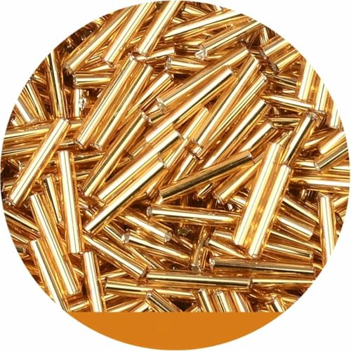 2 x 12 mm lange gefütterte Röhrenperlen, tschechische Glasperlen, Abstandshalterperlen für Schmuckherstellung, DIY, österreichischer Kristall – 5L01 – ca. 200 Stück, 12,5 g 2 x 12 mm lange gefütterte Röhrenperlen, tschechische Glasperlen, Abstandshalterperlen für Schmuckherstellung, DIY, österreichischer Kristall – 5L01 – ca. 200 Stück, 12,5 g von TBSKUY
