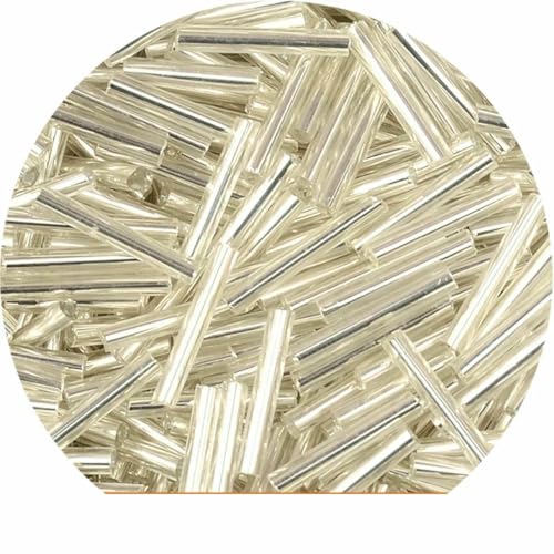 2 x 12 mm lange gefütterte Röhrenperlen, tschechische Glasperlen, Abstandsperlen für die Schmuckherstellung, DIY, österreichischer Kristall – 5L02 – ca. 500 Stück, 32 g 2 x 12 mm lange gefütterte Röhrenperlen, tschechische Glasperlen, Abstandsperlen für die Schmuckherstellung, DIY, österreichischer Kristall – 5L02 – ca. 500 Stück, 32 g von TBSKUY