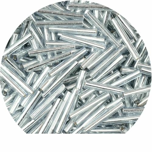 2 x 12 mm lange gefütterte Röhrenperlen, tschechische Glasperlen, Abstandsperlen für die Schmuckherstellung, DIY, österreichischer Kristall – 5L07 – ca. 200 Stück, 12,5 g 2 x 12 mm lange gefütterte Röhrenperlen, tschechische Glasperlen, Abstandsperlen für die Schmuckherstellung, DIY, österreichischer Kristall – 5L07 – ca. 200 Stück, 12,5 g von TBSKUY