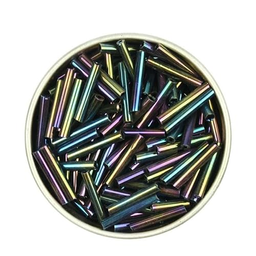 2 x 12 mm lange gefütterte Röhrenperlen, tschechische Glasperlen, Abstandsperlen für die Schmuckherstellung, DIY, österreichischer Kristall – 5L17 – ca. 500 Stück, 32 g 2 x 12 mm lange gefütterte Röhrenperlen, tschechische Glasperlen, Abstandsperlen für die Schmuckherstellung, DIY, österreichischer Kristall – 5L17 – ca. 500 Stück, 32 g von TBSKUY