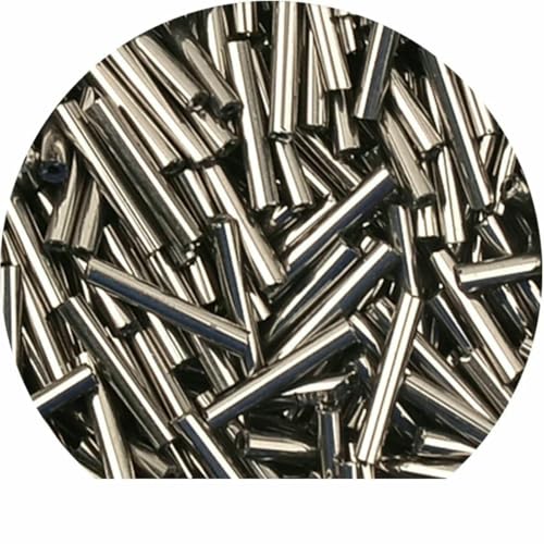 2 x 12 mm lange gefütterte Röhrenperlen, tschechische Glasperlen, Abstandsperlen für die Schmuckherstellung, DIY, österreichischer Kristall – 5L25 – ca. 200 Stück, 12,5 g 2 x 12 mm lange gefütterte Röhrenperlen, tschechische Glasperlen, Abstandsperlen für die Schmuckherstellung, DIY, österreichischer Kristall – 5L25 – ca. 200 Stück, 12,5 g von TBSKUY