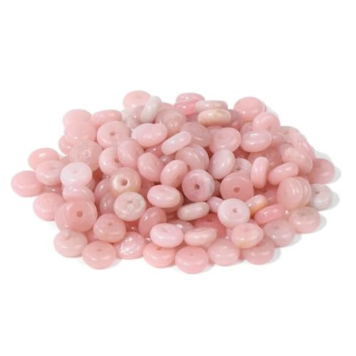 2 x 6 mm Naturstein-Abstandsperlen, Achate, Tigerauge, Jade, Heishi, flache Clips, lose Perlen für Schmuck, DIY, Armband, Halskette, Nr. 34 Chalcedon, 2 x 6 mm, ca. 50 Stück 2 x 6 mm Naturstein-Abstandsperlen, Achate, Tigerauge, Jade, Heishi, flache Clips, lose Perlen für Schmuck, DIY, Armband, Halskette, Nr. 34 Chalcedon, 2 x 6 mm, ca. 50 Stück von TBSKUY