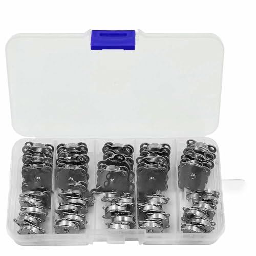 20 Sätze/Los 10 mm–18 mm Metall-Geldbörsenknöpfe, Magnetschnalle, Druckknöpfe, Taschen, Nähen, Bekleidungszubehör, Materialien, Schnalle mit Box, Gunbalck, 18 mm von TBSKUY
