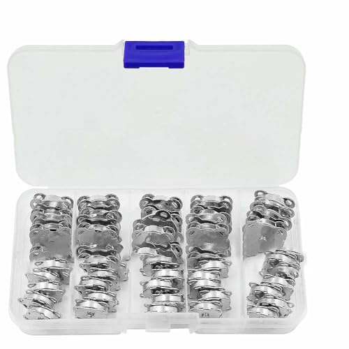 20 Sätze/Los 10 mm – 18 mm Metall-Geldbörsenknöpfe, Magnetschnalle, Druckknöpfe, Taschen, Nähen, Kleidungszubehör, Materialien, Schnalle mit Box, Silber, 14,0 mm von TBSKUY