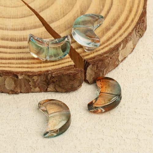 20 Stück/Los 14 x 7 mm Mode-Charms Mondform Perlen Glas Lampwork Lose Perlen für Schmuckherstellung Armband Halskette Erkenntnisse-Stil 10-14 x 7 mm 20 Stück 18 g 20 Stück/Los 14 x 7 mm Mode-Charms Mondform Perlen Glas Lampwork Lose Perlen für Schmuckherstellung Armband Halskette Erkenntnisse-Stil 10-14 x 7 mm 20 Stück 18 g von TBSKUY