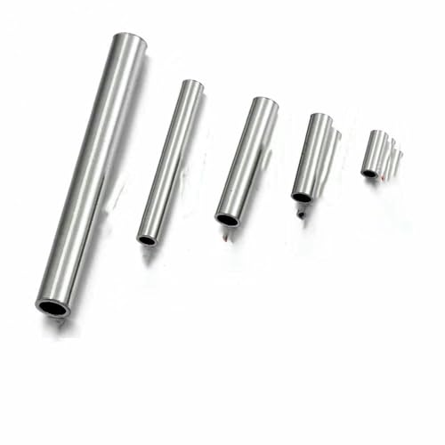 20 Stück Edelstahl-Rohrperlen, Verbindungsstücke, Abstandsperlen für die Schmuckherstellung, DIY-Armband, Halskette, Quetschperlen, Zubehör, Größenreferenz: 6 mm x 10 mm 20 Stück Edelstahl-Rohrperlen, Verbindungsstücke, Abstandsperlen für die Schmuckherstellung, DIY-Armband, Halskette, Quetschperlen, Zubehör, Größenreferenz: 6 mm x 10 mm von TBSKUY