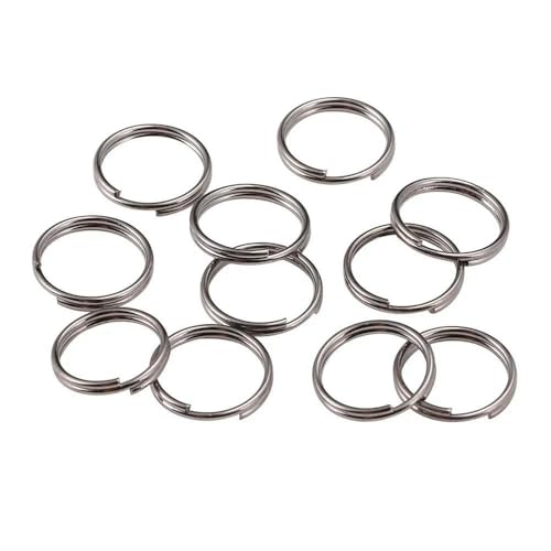 200 Stück/Los 4 6 8 10 12 mm Goldfarbene offene Biegeringe Doppelschlaufen Spaltringe Verbinder Zubehör für DIY-Schmuckherstellung-Gun Black-10mm 200 Stück/Los 4 6 8 10 12 mm Goldfarbene offene Biegeringe Doppelschlaufen Spaltringe Verbinder Zubehör für DIY-Schmuckherstellung-Gun Black-10mm von TBSKUY