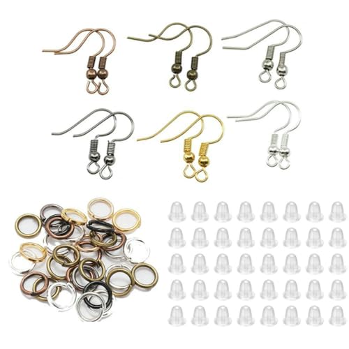 210–400 Stück/Box, Schmuckherstellungs-Kits, Karabinerverschluss, offene Biegeringe, End-Crimps, Perlenbox, handgefertigte DIY-Armband-Halsketten-Befunde, gemischt von TBSKUY