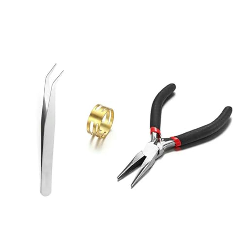 210–400 Stück/Box Schmuckherstellungs-Kits mit Karabinerverschluss, offene Biegeringe, End-Crimps, Perlenbox, handgefertigt, DIY-Armband, Halskette, Zubehör-Werkzeug 210–400 Stück/Box Schmuckherstellungs-Kits mit Karabinerverschluss, offene Biegeringe, End-Crimps, Perlenbox, handgefertigt, DIY-Armband, Halskette, Zubehör-Werkzeug von TBSKUY