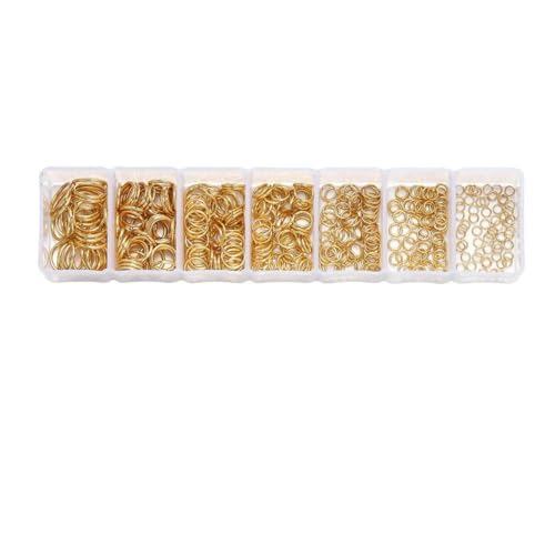 210–400 Stück/Box Schmuckherstellungs-Kits mit Karabinerverschluss, offene Biegeringe, End-Crimps, Perlenbox, handgefertigte DIY-Armband-Halsketten-Befunde, Set 06 210–400 Stück/Box Schmuckherstellungs-Kits mit Karabinerverschluss, offene Biegeringe, End-Crimps, Perlenbox, handgefertigte DIY-Armband-Halsketten-Befunde, Set 06 von TBSKUY