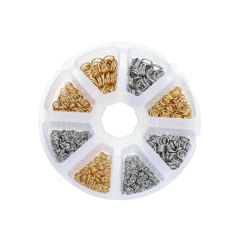 210–400 Stück/Box Schmuckherstellungs-Kits mit Karabinerverschluss, offene Biegeringe, End-Crimps, Perlenbox, handgefertigte DIY-Armband-Halsketten-Befunde, Set 12 210–400 Stück/Box Schmuckherstellungs-Kits mit Karabinerverschluss, offene Biegeringe, End-Crimps, Perlenbox, handgefertigte DIY-Armband-Halsketten-Befunde, Set 12 von TBSKUY