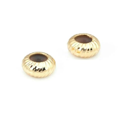 3,0 mm, 4,0 mm, 5 mm, 6 mm, 7 mm, 18 Karat Goldfarbe, Messing und Gummi, Abstandsperlen, Charms, Verbinder, DIY-Schmuckzubehör, Zubehör-45538-18 Karat Goldfarbe 3,0 mm, 4,0 mm, 5 mm, 6 mm, 7 mm, 18 Karat Goldfarbe, Messing und Gummi, Abstandsperlen, Charms, Verbinder, DIY-Schmuckzubehör, Zubehör-45538-18 Karat Goldfarbe von TBSKUY