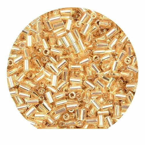 3,5 mm Röhrenglasperlen, Spurperlen, Abstandsperlen zur Schmuckherstellung, Rocailles-Perlen, DIY-Armbänder, Handtaschen für Damenschmuck – HC02 – 20 g, ca. 660 Stück von TBSKUY