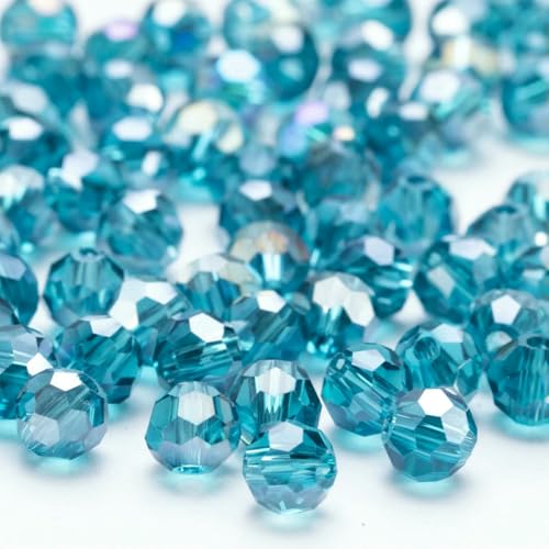 3 4 6 8 mm AB-Farbe Runde Kristallperlen Facettierte transparente Glasperle Lose Abstandsperle für Schmuckherstellung DIY Armband Halskette-QZ001-33-6 mm-90-95 Stück 3 4 6 8 mm AB-Farbe Runde Kristallperlen Facettierte transparente Glasperle Lose Abstandsperle für Schmuckherstellung DIY Armband Halskette-QZ001-33-6 mm-90-95 Stück von TBSKUY