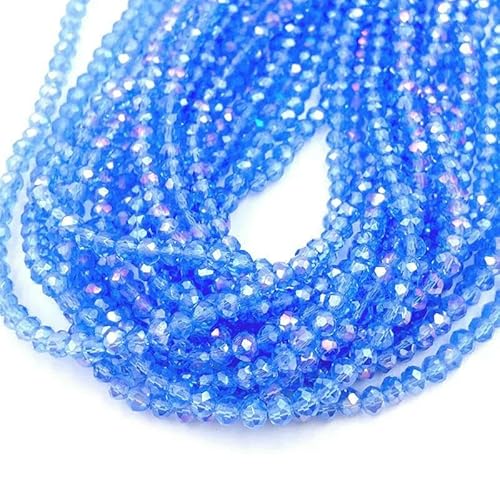 3 4 6 8 mm Kristallperlen, Rondelle, lose Abstandshalter, facettierte Glasperlen für die Schmuckherstellung, DIY-Handarbeiten, Armbandzubehör, Nr. 19, 6 mm 3 4 6 8 mm Kristallperlen, Rondelle, lose Abstandshalter, facettierte Glasperlen für die Schmuckherstellung, DIY-Handarbeiten, Armbandzubehör, Nr. 19, 6 mm von TBSKUY