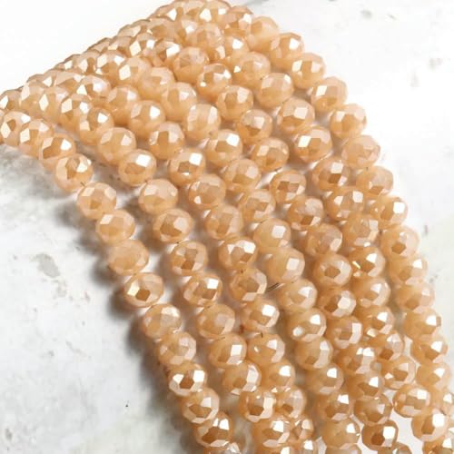 3 4 6 8 mm Rondelle Österreichische facettierte Kristallperlen AB Farbe Runde Glasperlen Lose Abstandsperlen für Schmuckherstellung DIY-Farbe 10–8 mm ca. 68 Stück 3 4 6 8 mm Rondelle Österreichische facettierte Kristallperlen AB Farbe Runde Glasperlen Lose Abstandsperlen für Schmuckherstellung DIY-Farbe 10–8 mm ca. 68 Stück von TBSKUY