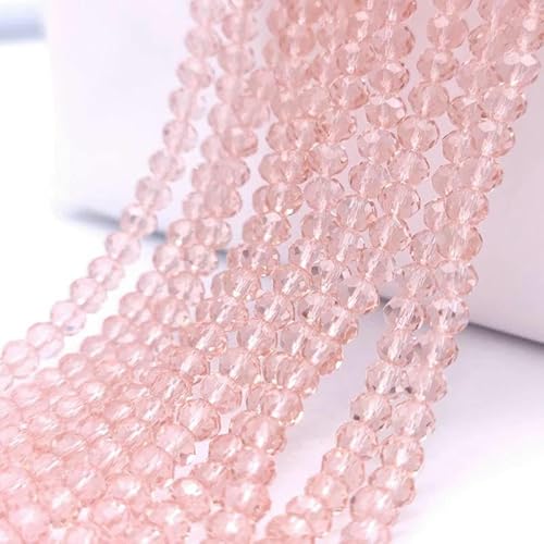 3 4 6 8 mm mehrfarbige Porzellanperlen, Kristallperlen, facettierte, flache, runde Perlen zur Schmuckherstellung, Zubehör, DIY – C8-2 mm (185 Stück) von TBSKUY