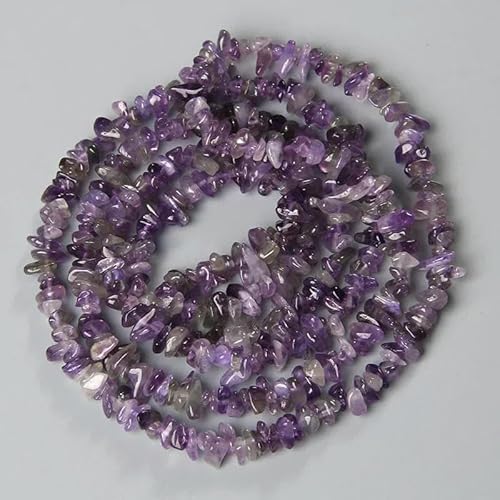 3–5 mm Naturstein, unregelmäßige Form, Freiform-Chip-Perle, Tigerauge, Amethyste, Achate, Lapislazuli, für die Schmuckherstellung, DIY-Armband, Halskette, 11, Amethyst, 81,3 cm 3–5 mm Naturstein, unregelmäßige Form, Freiform-Chip-Perle, Tigerauge, Amethyste, Achate, Lapislazuli, für die Schmuckherstellung, DIY-Armband, Halskette, 11, Amethyst, 81,3 cm von TBSKUY