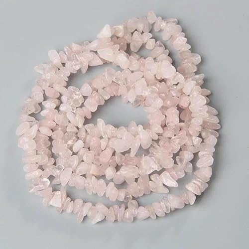3–5 mm Naturstein, unregelmäßige Form, Freiform-Chip-Perle, Tigerauge, Amethyste, Achate, Lapislazuli, für die Schmuckherstellung, DIY-Armband, Halskette, 14, Rosenquarz, 81,3 cm 3–5 mm Naturstein, unregelmäßige Form, Freiform-Chip-Perle, Tigerauge, Amethyste, Achate, Lapislazuli, für die Schmuckherstellung, DIY-Armband, Halskette, 14, Rosenquarz, 81,3 cm von TBSKUY