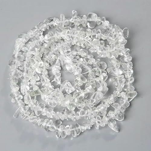 3–5 mm Naturstein, unregelmäßige Form, Freiform-Chip-Perle, Tigerauge, Amethyste, Achate, Lapislazuli, für die Schmuckherstellung, DIY-Armband, Halskette, 21, klarer Quarz, 38,1 cm 3–5 mm Naturstein, unregelmäßige Form, Freiform-Chip-Perle, Tigerauge, Amethyste, Achate, Lapislazuli, für die Schmuckherstellung, DIY-Armband, Halskette, 21, klarer Quarz, 38,1 cm von TBSKUY