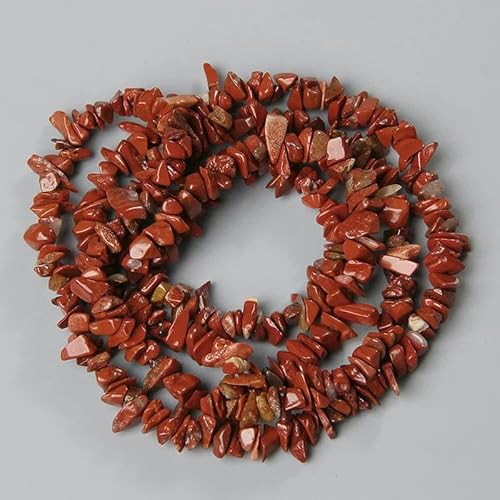 3–5 mm Naturstein, unregelmäßige Form, Freiform-Chip-Perle, Tigerauge, Amethyste, Achate, Lapislazuli, für die Schmuckherstellung, DIY-Armband, Halskette, 40, Redstone, 38,1 cm 3–5 mm Naturstein, unregelmäßige Form, Freiform-Chip-Perle, Tigerauge, Amethyste, Achate, Lapislazuli, für die Schmuckherstellung, DIY-Armband, Halskette, 40, Redstone, 38,1 cm von TBSKUY
