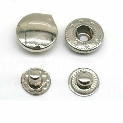 30 Sets Metall-Messing-Druckknöpfe zum Nähen von Knöpfen, Druckknöpfen, zum Nähen von Lederhandwerk, Kleidung, Taschen, handgefertigt, DIY 831/633/655/201/20 von TBSKUY