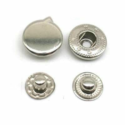 30 Sets Metall-Messing-Druckknöpfe zum Nähen von Knöpfen, Druckknöpfen, zum Nähen von Lederhandwerk, Kleidung, Taschen, handgefertigt, DIY 831/633/655/201/20 von TBSKUY