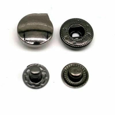 30 Sets Metall-Messing-Druckknöpfe zum Nähen von Knöpfen, Druckknöpfen zum Nähen von Lederhandwerk, Kleidung, Taschen, handgefertigt, DIY 831/633/655/201/203 von TBSKUY