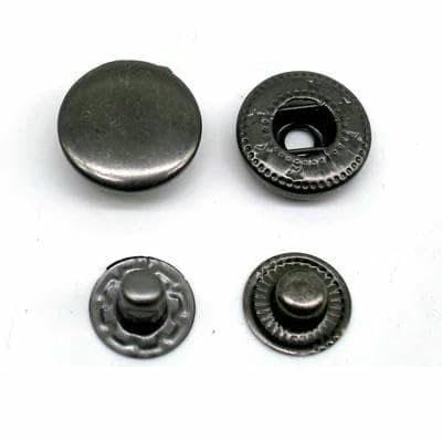 30 Sets Metall-Messing-Druckknöpfe zum Nähen von Knöpfen, Druckknöpfen zum Nähen von Lederhandwerk, Kleidung, Taschen, handgefertigt, DIY 831/633/655/201/203 von TBSKUY