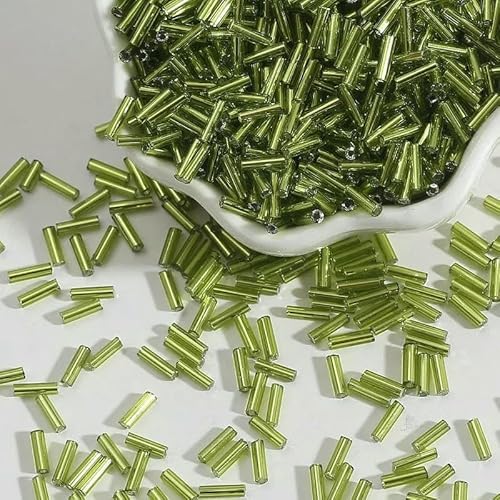 300 Stück/Los 2 x 7 mm österreichische Kristallperlen, Glasperlen, lose Abstandshalterperlen für die Schmuckherstellung, DIY-Armband, Olivgrün 300 Stück/Los 2 x 7 mm österreichische Kristallperlen, Glasperlen, lose Abstandshalterperlen für die Schmuckherstellung, DIY-Armband, Olivgrün von TBSKUY