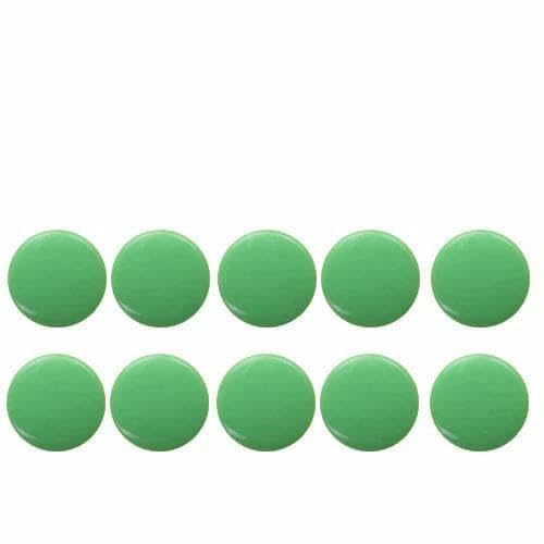 36 Farben, 10 Sets, umweltfreundliche Verschlusszange, Knopf, T3/T5/T8, Harz, Druckknopf, Stoff, einfarbiger Knopf, B14, 10 Sets, Herzform von TBSKUY