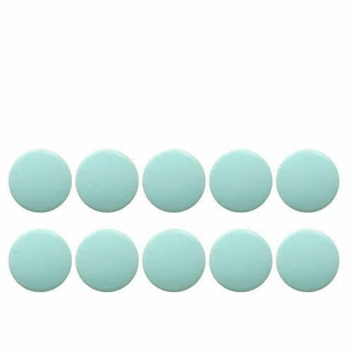 36 Farben, 10 Sets, umweltfreundliche Verschlusszange, Knopf T3/T5/T8, Harz-Druckknopf, Stoff, einfarbiger Knopf, B19, 10 Sets T8 von TBSKUY