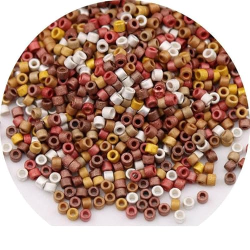 365 Stück 2 mm matte Glasperlen 10/0 mattierte lose Abstandsperlen für die Schmuckherstellung, DIY-Charms, Nähzubehör-009-5 g 365 Stück 365 Stück 2 mm matte Glasperlen 10/0 mattierte lose Abstandsperlen für die Schmuckherstellung, DIY-Charms, Nähzubehör-009-5 g 365 Stück von TBSKUY