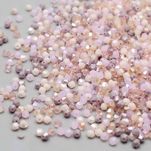 4,0 mm, 200 Stück/Beutel, gemischte Farben, doppelkegelförmige Kristallglasperlen, lose Abstandshalter, österreichische facettierte Kristallperlen für die Schmuckherstellung, DIY-1–4,0 mm, 200 Stüc 4,0 mm, 200 Stück/Beutel, gemischte Farben, doppelkegelförmige Kristallglasperlen, lose Abstandshalter, österreichische facettierte Kristallperlen für die Schmuckherstellung, DIY-1–4,0 mm, 200 Stüc von TBSKUY