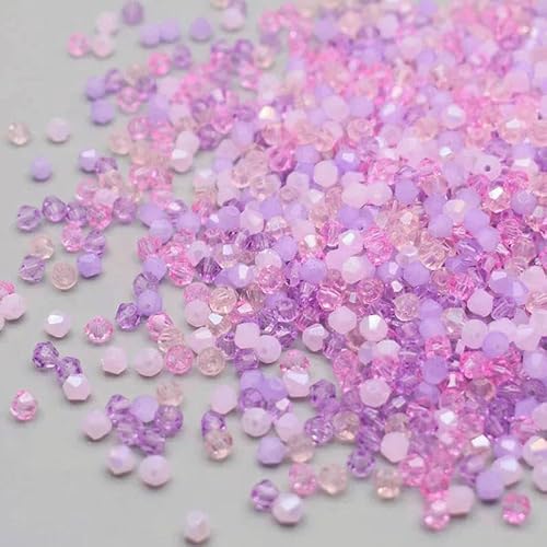 4,0 mm, 200 Stück/Beutel, gemischte Farben, doppelkegelförmige Kristallglasperlen, lose Abstandshalter, österreichische facettierte Kristallperlen für die Schmuckherstellung, DIY-10–4,0 mm, 200 Stü 4,0 mm, 200 Stück/Beutel, gemischte Farben, doppelkegelförmige Kristallglasperlen, lose Abstandshalter, österreichische facettierte Kristallperlen für die Schmuckherstellung, DIY-10–4,0 mm, 200 Stü von TBSKUY