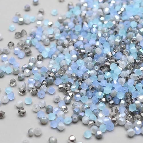 4,0 mm, 200 Stück/Beutel, gemischte Farben, doppelkegelförmige Kristallglasperlen, lose Abstandshalter, österreichische facettierte Kristallperlen für die Schmuckherstellung, DIY-9–4,0 mm, 200 Stüc 4,0 mm, 200 Stück/Beutel, gemischte Farben, doppelkegelförmige Kristallglasperlen, lose Abstandshalter, österreichische facettierte Kristallperlen für die Schmuckherstellung, DIY-9–4,0 mm, 200 Stüc von TBSKUY