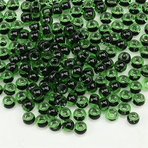 4,0 mm tschechische Glasperlen, Farbstoffkern, kleine Glasperlen für die Herstellung von Schmuck, Basteln, Armbändern, Halsketten, Ohrringen – S3218 – 4,0 mm, 160 Stück von TBSKUY
