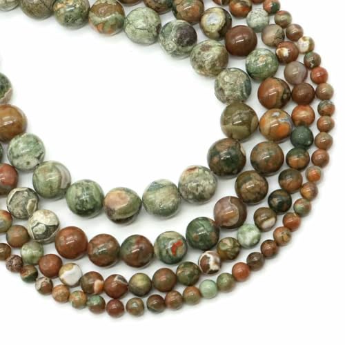 4/6/8/10 mm Tigerauge-Perlen, Naturstein, Heilkristall, Quarz, rund, lose Abstandsperlen zur Schmuckherstellung, DIY-Armband, Halskette – Grüner Regenwald – 10 mm, 35–39 Stück 4/6/8/10 mm Tigerauge-Perlen, Naturstein, Heilkristall, Quarz, rund, lose Abstandsperlen zur Schmuckherstellung, DIY-Armband, Halskette – Grüner Regenwald – 10 mm, 35–39 Stück von TBSKUY