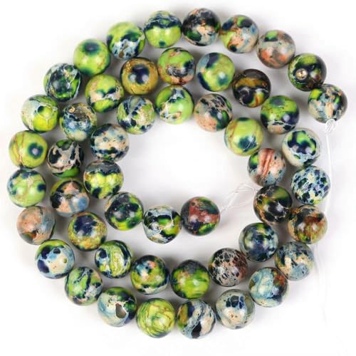 4 6 8 10 mm Natursteinperlen, bunte Meeressediment-Jaspis-Türkise, runde Perlen zur Schmuckherstellung, DIY-Armbänder, Zubehör – Cyangrün – 10 mm 4 6 8 10 mm Natursteinperlen, bunte Meeressediment-Jaspis-Türkise, runde Perlen zur Schmuckherstellung, DIY-Armbänder, Zubehör – Cyangrün – 10 mm von TBSKUY