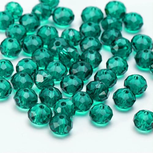 4 6 8 10 mm tschechische lose Rondelle-Kristallperlen zur Schmuckherstellung, DIY-Handarbeiten, AB-Farben, Spacer, facettierte Glasperlen, Großhandels-BZ1200-10-4,0 mm-120 Stück von TBSKUY