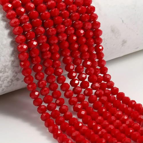 4 6 8 mm Rondelle Österreichische facettierte Kristallperlen AB Farbe Runde Glasperlen Lose Abstandsperlen für Schmuckherstellung DIY-Farbe 02-4,0 mm ca. 135 Stück 4 6 8 mm Rondelle Österreichische facettierte Kristallperlen AB Farbe Runde Glasperlen Lose Abstandsperlen für Schmuckherstellung DIY-Farbe 02-4,0 mm ca. 135 Stück von TBSKUY