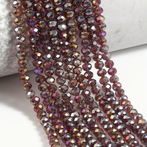 4 6 8 mm Rondelle Österreichische facettierte Kristallperlen AB Farbe Runde Glasperlen Lose Abstandsperlen für Schmuckherstellung DIY-Farbe 08-3,0 mm ca. 135 Stück 4 6 8 mm Rondelle Österreichische facettierte Kristallperlen AB Farbe Runde Glasperlen Lose Abstandsperlen für Schmuckherstellung DIY-Farbe 08-3,0 mm ca. 135 Stück von TBSKUY