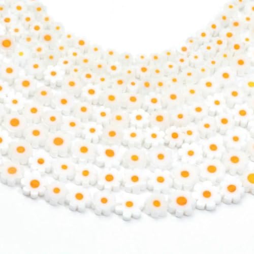 4–8 mm Blumen-Lampwork-Glasperlen, flache Abstandshalter, lose Perlen zur Schmuckherstellung, DIY-Armband, Basteln, handgefertigtes Zubehör, Stil 1–8 mm, ca. 48 Stück 4–8 mm Blumen-Lampwork-Glasperlen, flache Abstandshalter, lose Perlen zur Schmuckherstellung, DIY-Armband, Basteln, handgefertigtes Zubehör, Stil 1–8 mm, ca. 48 Stück von TBSKUY