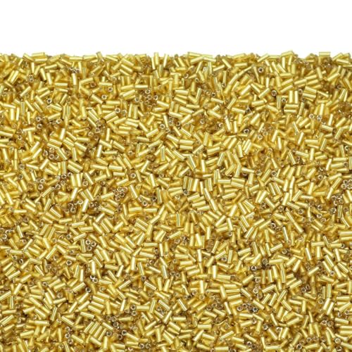 4 x 1/6 x 1 mm Röhrenglas AB plattierte Reisperlen für die Schmuckherstellung DIY Armbänder Halsketten Handgefertigte Accessoires Bastelbedarf-Dunkelgold-4 x 1 mm 550 Stück 4 x 1/6 x 1 mm Röhrenglas AB plattierte Reisperlen für die Schmuckherstellung DIY Armbänder Halsketten Handgefertigte Accessoires Bastelbedarf-Dunkelgold-4 x 1 mm 550 Stück von TBSKUY