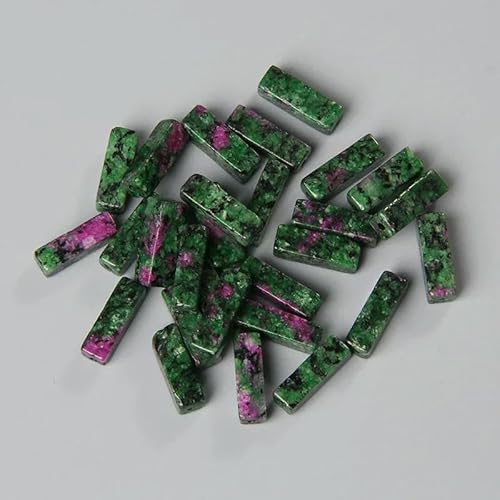 4 x 13,0 mm quadratische Röhrenperle, Naturstein, Lapislazuli, Achate, rechteckige flache Perlen, Anhänger für Schmuckherstellung, DIY-Wickel-Chakra-Armband, Bulk-25, Zoisit, 4 x 13,0 mm, ca. 28 4 x 13,0 mm quadratische Röhrenperle, Naturstein, Lapislazuli, Achate, rechteckige flache Perlen, Anhänger für Schmuckherstellung, DIY-Wickel-Chakra-Armband, Bulk-25, Zoisit, 4 x 13,0 mm, ca. 28 von TBSKUY
