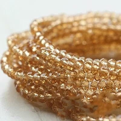 4 x 3,0 mm Kristallperlen und facettiertes Porzellan, Lariat-Halskette, Schmuckzubehör, Abstandshalter, Ohrring, Armband, Zubehör, Bildfarbe_k, 4 x 6 mm, 88 Stück 4 x 3,0 mm Kristallperlen und facettiertes Porzellan, Lariat-Halskette, Schmuckzubehör, Abstandshalter, Ohrring, Armband, Zubehör, Bildfarbe_k, 4 x 6 mm, 88 Stück von TBSKUY