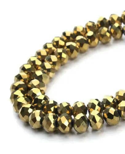 4 x 3,0 mm Kristallperlen und facettiertes Porzellan, Lariat-Halskette, Schmuckzubehör, Abstandshalter, Ohrring, Armband, Zubehör, Bildfarbe_x-4 x 6 mm, 88 Stück 4 x 3,0 mm Kristallperlen und facettiertes Porzellan, Lariat-Halskette, Schmuckzubehör, Abstandshalter, Ohrring, Armband, Zubehör, Bildfarbe_x-4 x 6 mm, 88 Stück von TBSKUY