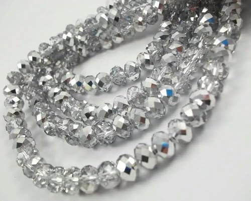 4 x 3,0 mm Kristallperlen und facettiertes Porzellan, Lasso, Halskette, Schmuckzubehör, Abstandshalter, Ohrring, Armband, Zubehör, 011, 3 x 4,0 mm, 125 Stück 4 x 3,0 mm Kristallperlen und facettiertes Porzellan, Lasso, Halskette, Schmuckzubehör, Abstandshalter, Ohrring, Armband, Zubehör, 011, 3 x 4,0 mm, 125 Stück von TBSKUY
