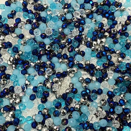 4 x 3,0 mm Kristallperlen und facettiertes Porzellan, Lasso, Halskette, Schmuckzubehör, Abstandshalter, Ohrring, Armband, Zubehör, Bildfarbe, 3 x 4,0 mm, 125 Stück 4 x 3,0 mm Kristallperlen und facettiertes Porzellan, Lasso, Halskette, Schmuckzubehör, Abstandshalter, Ohrring, Armband, Zubehör, Bildfarbe, 3 x 4,0 mm, 125 Stück von TBSKUY